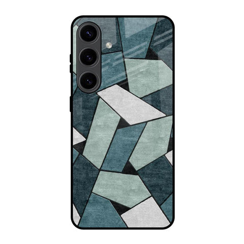 Abstact Tiles Glossy Case for Samsung Galaxy S24 5G