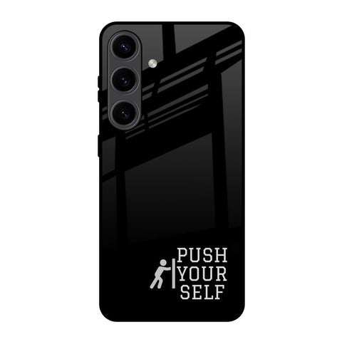 Push Your Self Glossy Case for Samsung Galaxy S24 5G