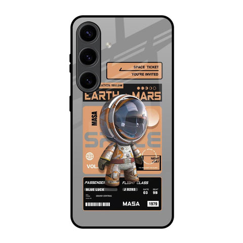 Space Ticket Glossy Case for Samsung Galaxy S24 5G