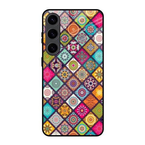 Multicolor Mandala Glossy Case for Samsung Galaxy S24 5G