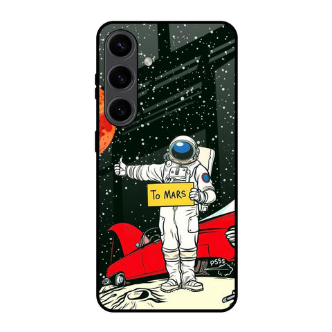 Astronaut on Mars Glossy Case for Samsung Galaxy S24 5G