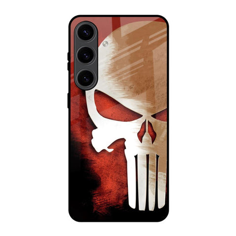 Red Skull Glossy Case for Samsung Galaxy S24 5G