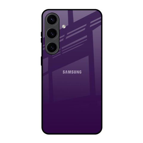 Dark Purple Glossy Case for Samsung Galaxy S24 5G