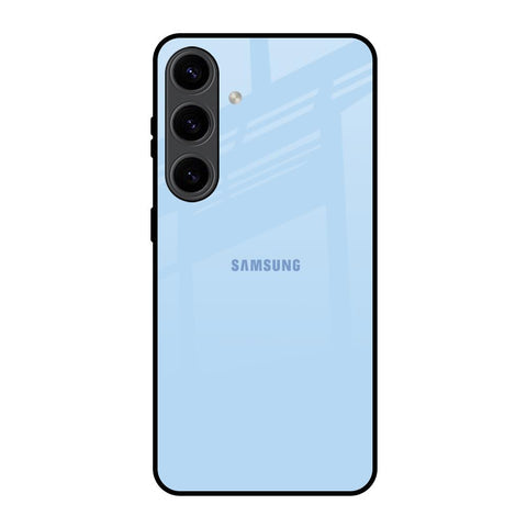 Pastel Sky Blue Glossy Case for Samsung Galaxy S24 5G