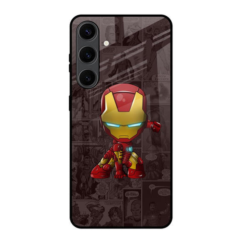 Angry Baby Super Hero Glossy Case for Samsung Galaxy S24 Plus 5G
