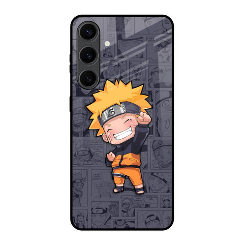 Orange Chubby Glossy Case for Samsung Galaxy S24 Plus 5G