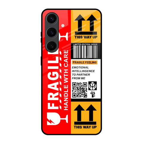 Handle With Care Glossy Case for Samsung Galaxy S24 Plus 5G