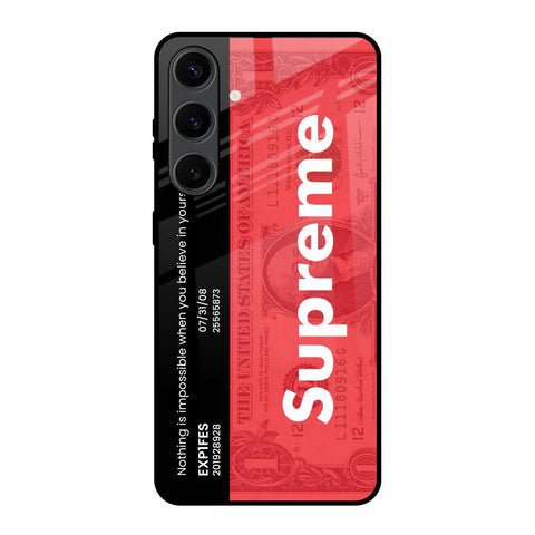 Supreme Ticket Glossy Case for Samsung Galaxy S24 Plus 5G