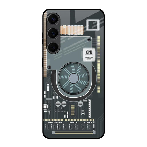 Motherboard Circuit Glossy Case for Samsung Galaxy S24 Plus 5G