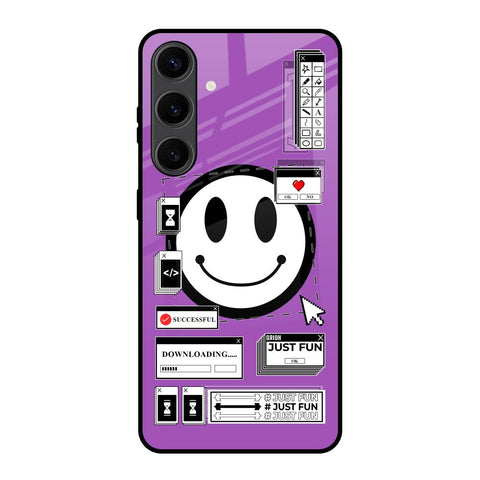Code with Smile Glossy Case for Samsung Galaxy S24 Plus 5G