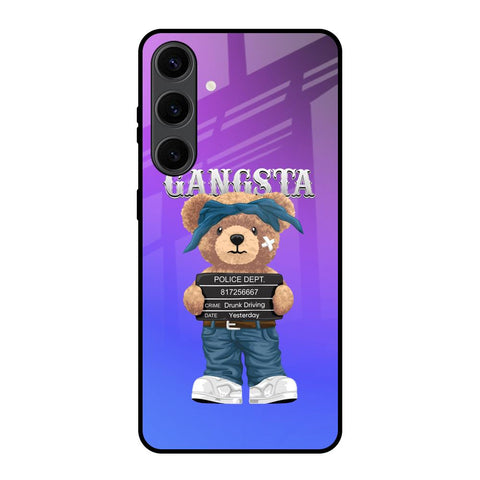 Gangsta Bear Glossy Case for Samsung Galaxy S24 Plus 5G