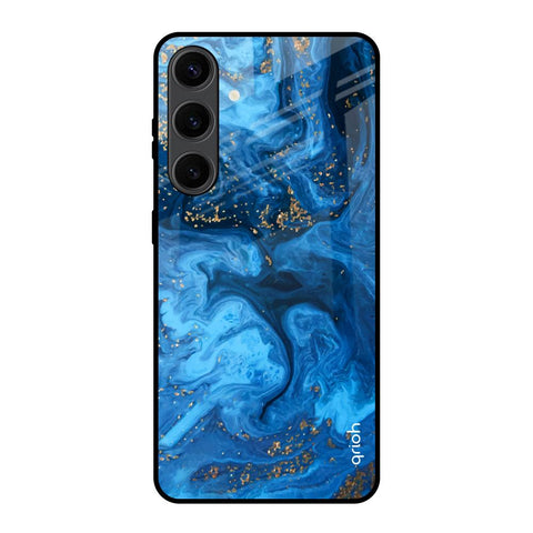 Gold Sprinkle Glossy Case for Samsung Galaxy S24 Plus 5G