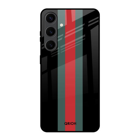 Vertical Stripes Glossy Case for Samsung Galaxy S24 Plus 5G