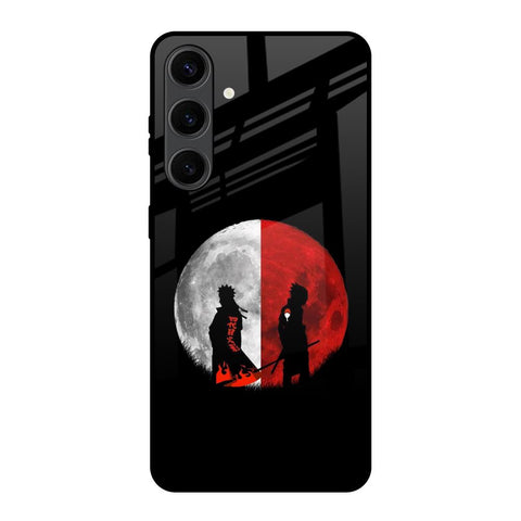 Anime Red Moon Glossy Case for Samsung Galaxy S24 Plus 5G