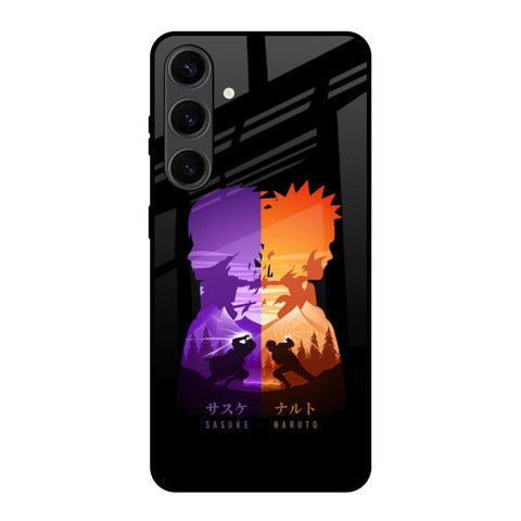 Minimalist Anime Glossy Case for Samsung Galaxy S24 Plus 5G