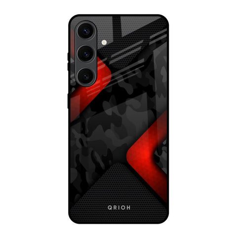 Modern Camo Abstract Glossy Case for Samsung Galaxy S24 Plus 5G