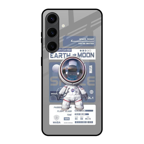 Space Flight Pass Glossy Case for Samsung Galaxy S24 Plus 5G