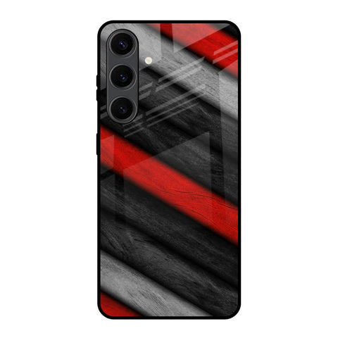 Soft Wooden Texture Glossy Case for Samsung Galaxy S24 Plus 5G