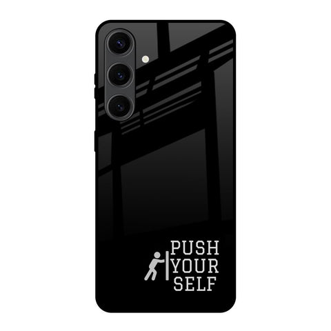 Push Your Self Glossy Case for Samsung Galaxy S24 Plus 5G