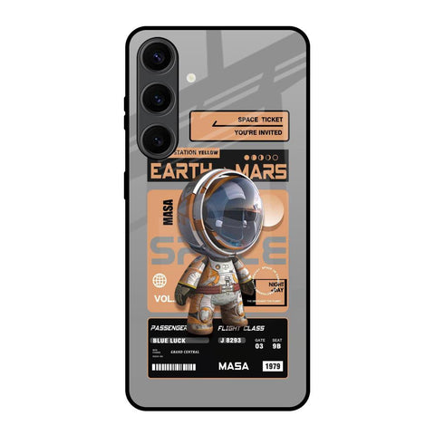 Space Ticket Glossy Case for Samsung Galaxy S24 Plus 5G