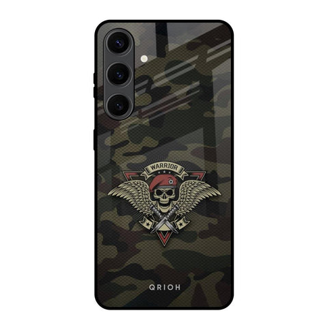 Army Warrior Glossy Case for Samsung Galaxy S24 Plus 5G