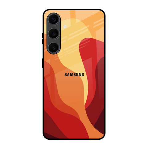 Magma Color Pattern Glossy Case for Samsung Galaxy S24 Plus 5G