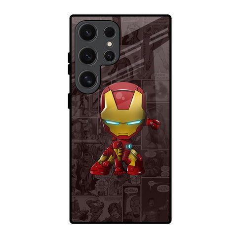Angry Baby Super Hero Glossy Case for Samsung Galaxy S24 Ultra 5G