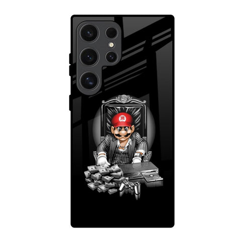 Dark Secret Glossy Case for Samsung Galaxy S24 Ultra 5G