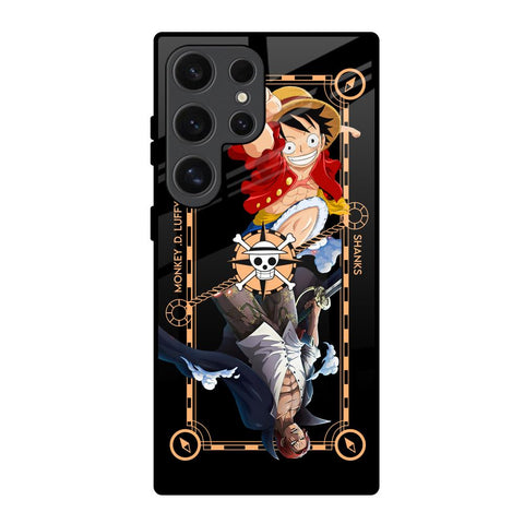 Shanks & Luffy Glossy Case for Samsung Galaxy S24 Ultra 5G