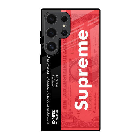 Supreme Ticket Glossy Case for Samsung Galaxy S24 Ultra 5G