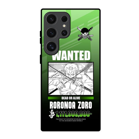 Zoro Wanted Glossy Case for Samsung Galaxy S24 Ultra 5G