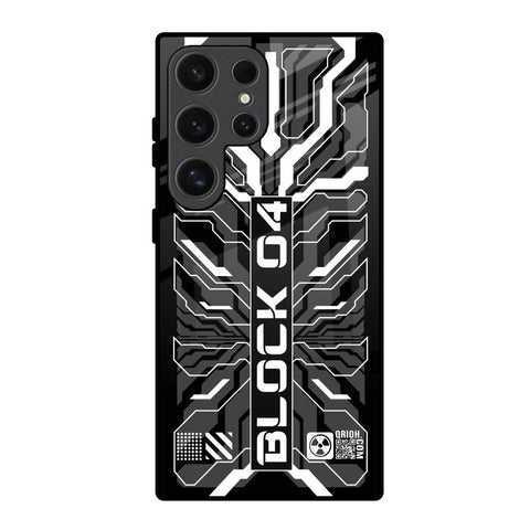 Monochrome Magic Glossy Case for Samsung Galaxy S24 Ultra 5G