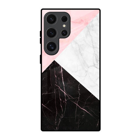 Marble Collage Art Glossy Case For Samsung Galaxy S24 Ultra 5G