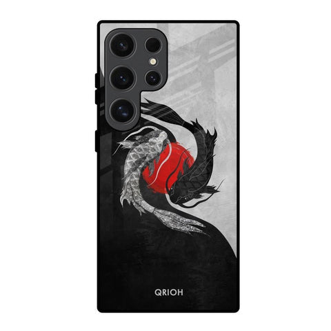 Japanese Art Glossy Case for Samsung Galaxy S24 Ultra 5G