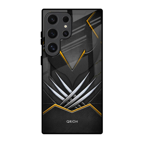 Black Warrior Glossy Case for Samsung Galaxy S24 Ultra 5G