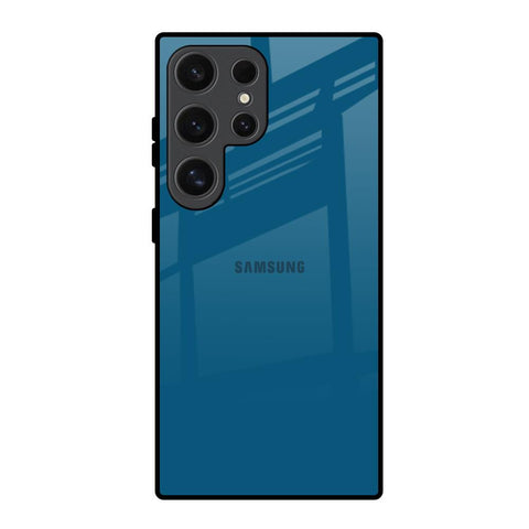 Cobalt Blue Glossy Case for Samsung Galaxy S24 Ultra 5G