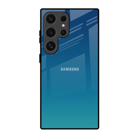 Celestial Blue Glossy Case For Samsung Galaxy S24 Ultra 5G