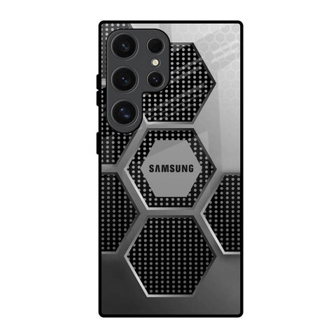 Hexagon Style Glossy Case For Samsung Galaxy S24 Ultra 5G