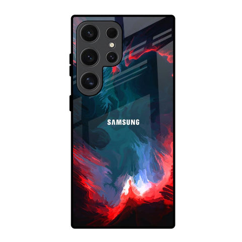 Brush Art Glossy Case For Samsung Galaxy S24 Ultra 5G