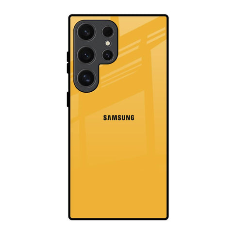 Fluorescent Yellow Glossy case for Samsung Galaxy S24 Ultra 5G