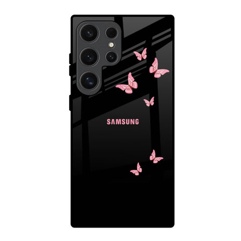 Fly Butterfly Glossy Case for Samsung Galaxy S24 Ultra 5G