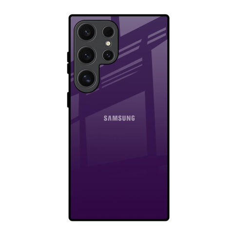 Dark Purple Glossy Case for Samsung Galaxy S24 Ultra 5G