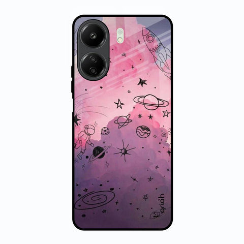 Space Doodles Glossy Case for Redmi 13C