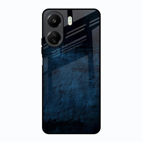 Dark Blue Grunge Glossy Case for Redmi 13C