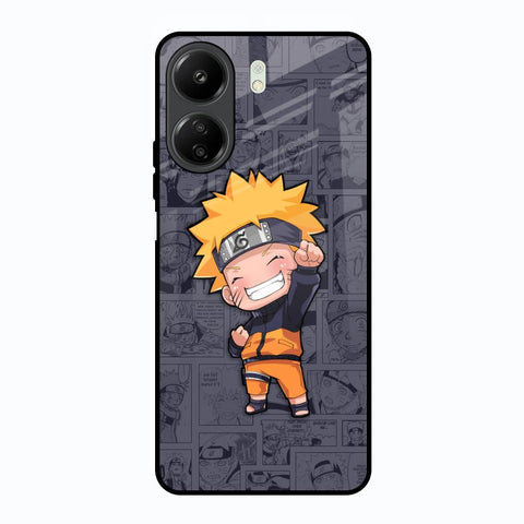 Orange Chubby Glossy Case for Redmi 13C