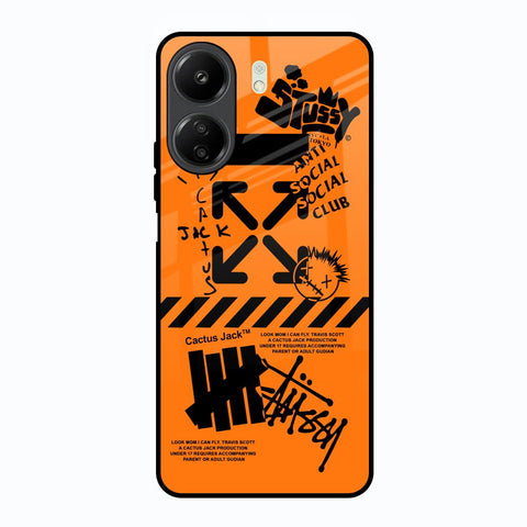 Anti Social Club Glossy Case for Redmi 13C