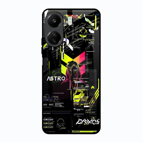 Astro Glitch Glossy Case for Redmi 13C