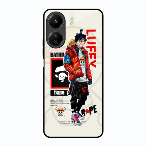 Bape Luffy Glossy Case for Redmi 13C