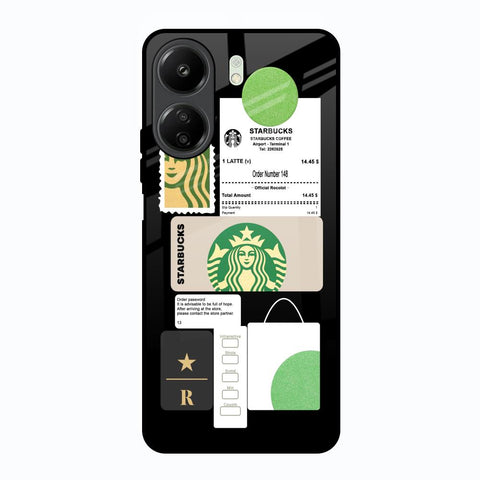 Coffee Latte Glossy Case for Redmi 13C
