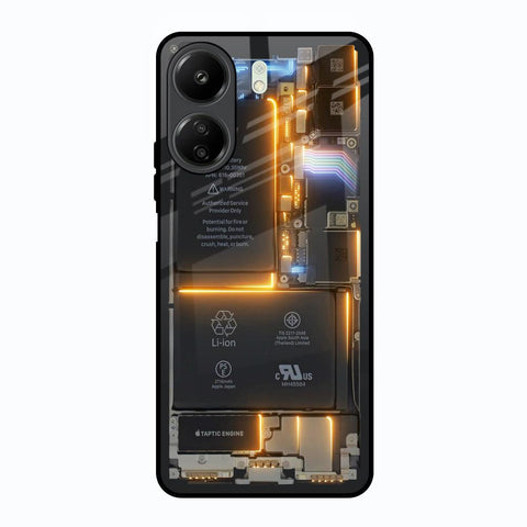 Glow Up Skeleton Glossy Case for Redmi 13C